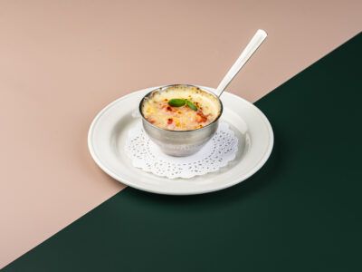 Жульен с камчатским крабом