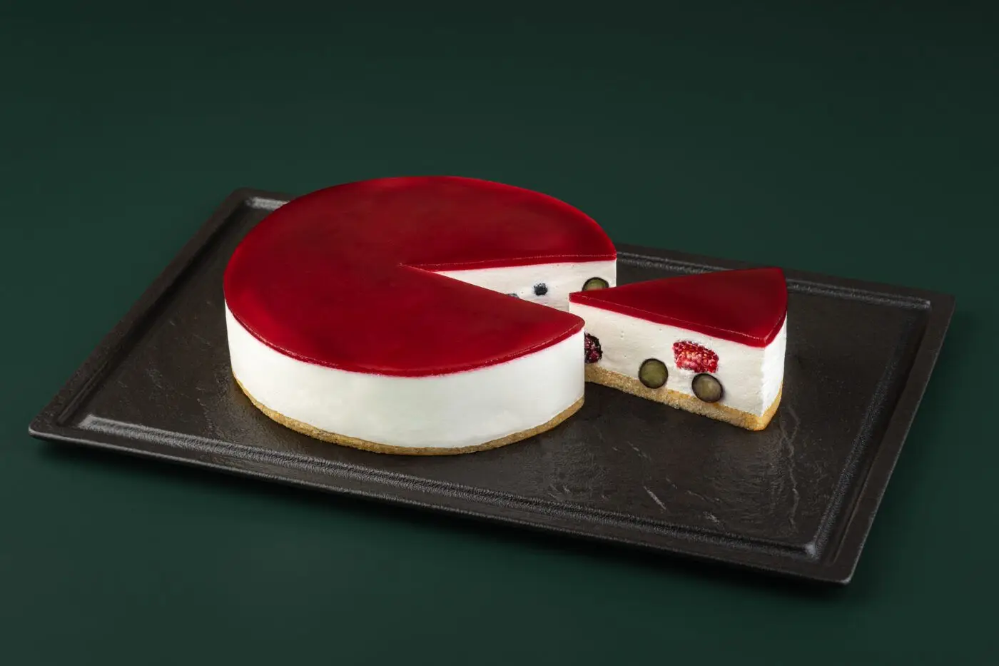 Творожно-ягодный — мусс из творога 0% жирности со свежими ягодами